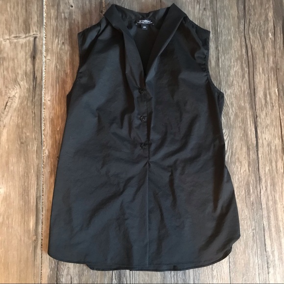 le chateau Tops - LE CHATEAU Black Sleeveless Blouse
